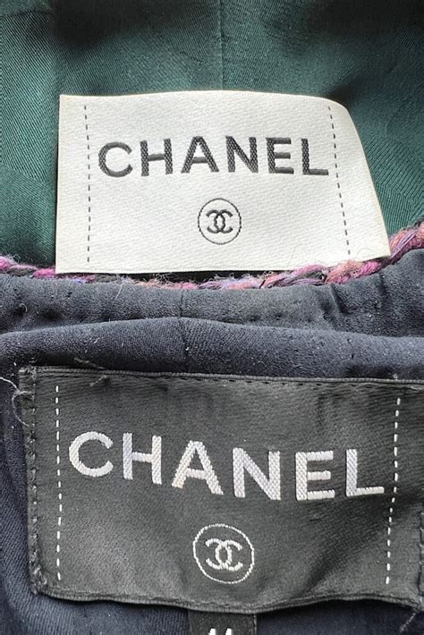 fake chanel coat|authentic chanel clothing label.